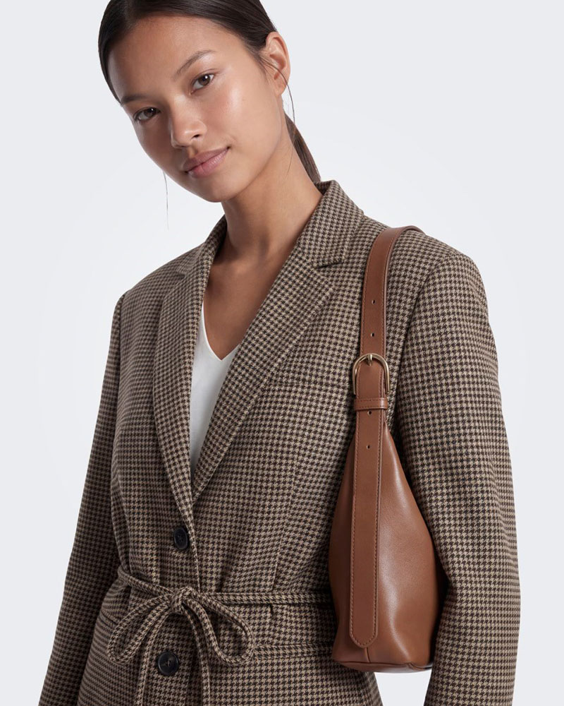 ONLY ONLNELLA L/S BELT CHECK BLAZER CC TLR - 15376947