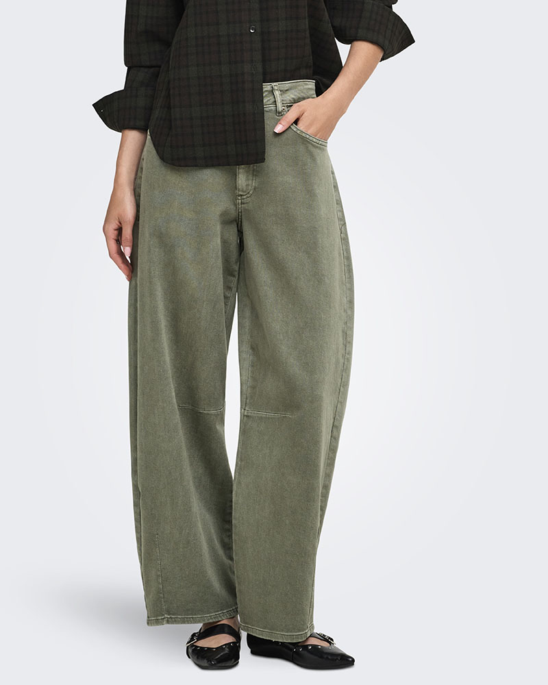 ONLY ONLCALLA MW BAGGY BARREL PANT CC PNT - 15376910 ONLY ONLCALLA MW BAGGY BARREL PANT CC PNT - 15376910