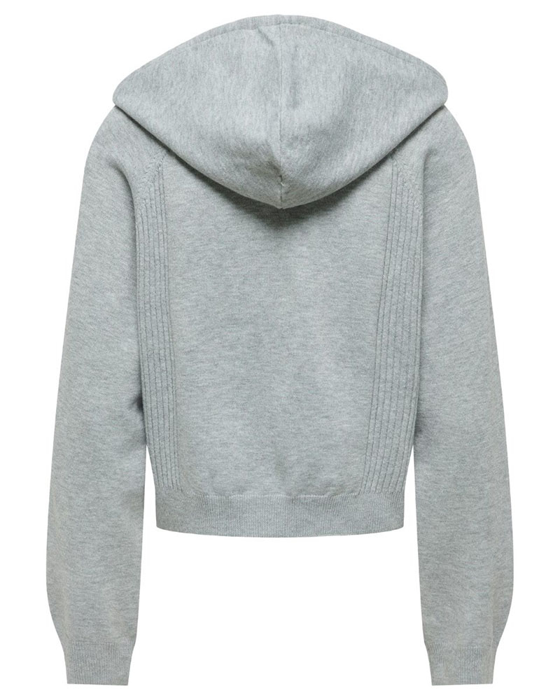 ONLY ONLGIGI LS SHORT HOODIE CC KNT - 15374935