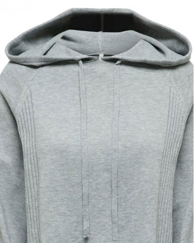 ONLY ONLGIGI LS SHORT HOODIE CC KNT - 15374935