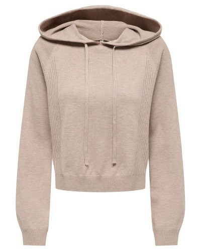 ONLY ONLGIGI LS SHORT HOODIE CC KNT - 15374935