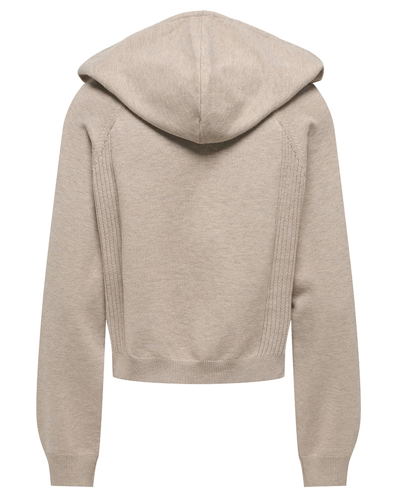 ONLY ONLGIGI LS SHORT HOODIE CC KNT - 15374935