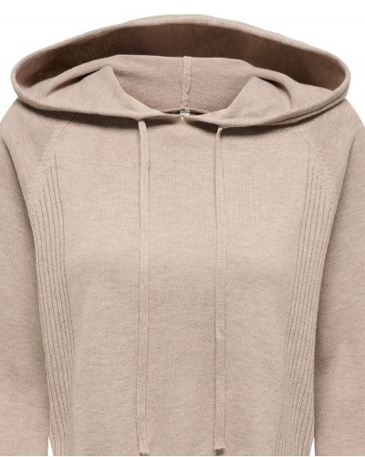 ONLY ONLGIGI LS SHORT HOODIE CC KNT - 15374935