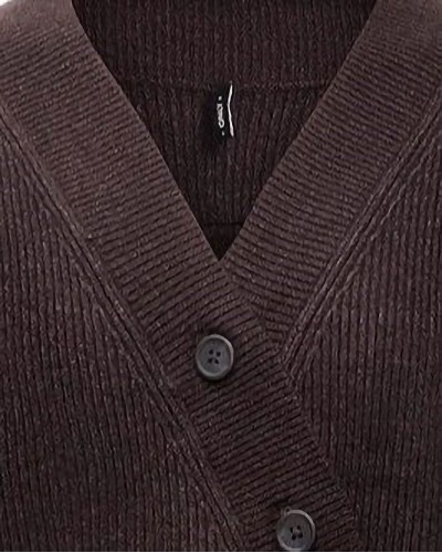 ONLY ONLKATIA LS RIB BUTTON CARDI CC KNT - 15374822