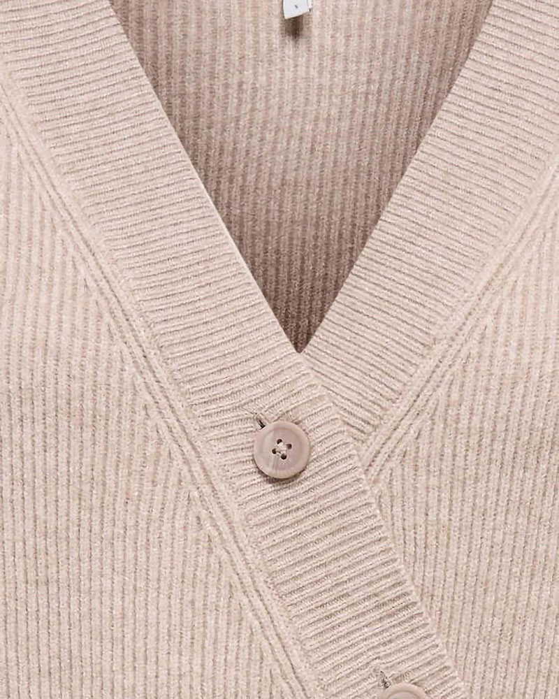 ONLY ONLKATIA LS RIB BUTTON CARDI CC KNT - 15374822