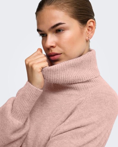 ONLY ONLOLIVIA LS ROLL NECK CC KNT - 15381063