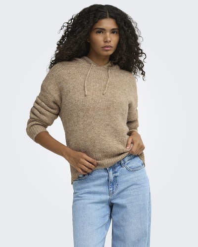 ONLY ONLNELLIE LS HOODIE CC KNT - 15375531