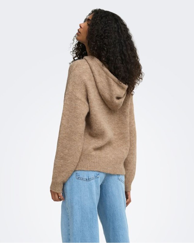 ONLY ONLNELLIE LS HOODIE CC KNT - 15375531