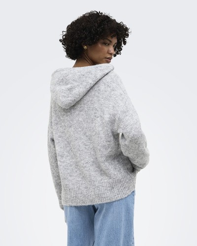 ONLY ONLNELLIE LS HOODIE CC KNT - 15375531