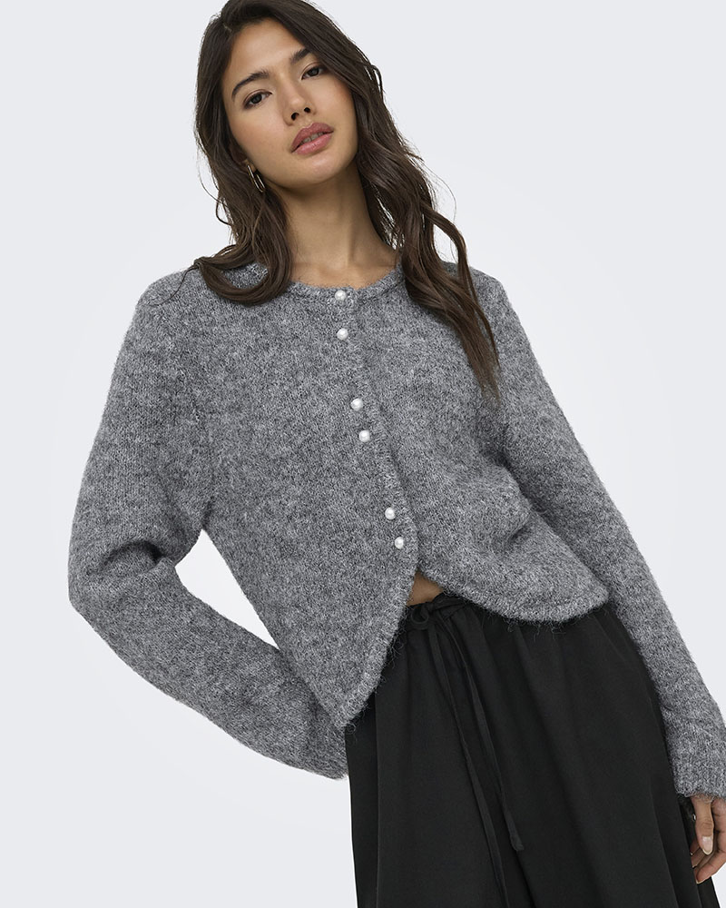 ONLY ONLZAGGIE LS BUTTON CARDI CC KNT - 15375135 ONLY ONLZAGGIE LS BUTTON CARDI CC KNT - 15375135