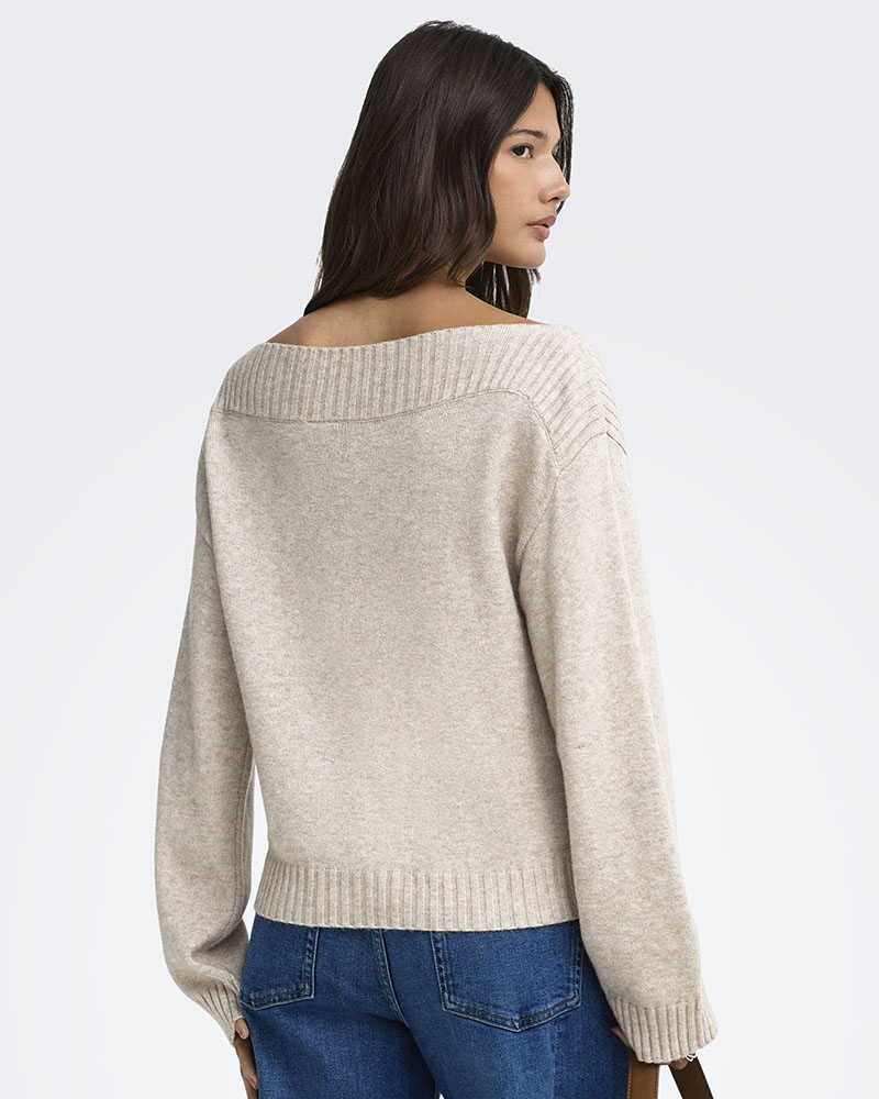 ONLY ONLKATIA LS BOATNECK CC KNT - 15374823