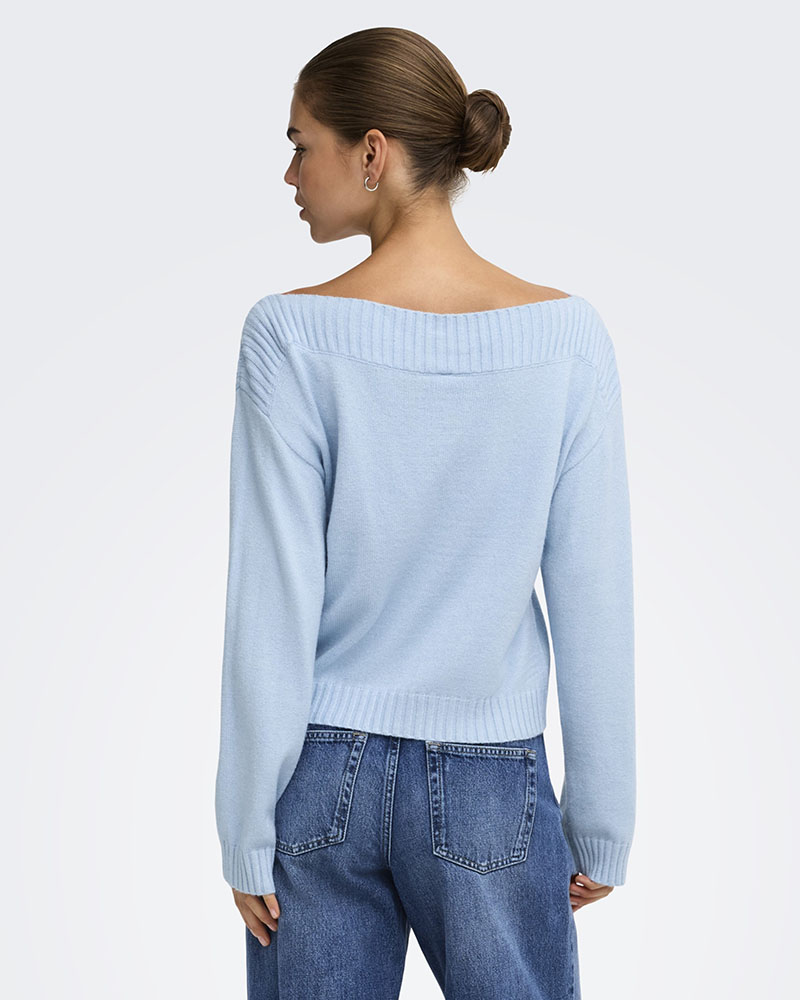 ONLY ONLKATIA LS BOATNECK CC KNT - 15374823