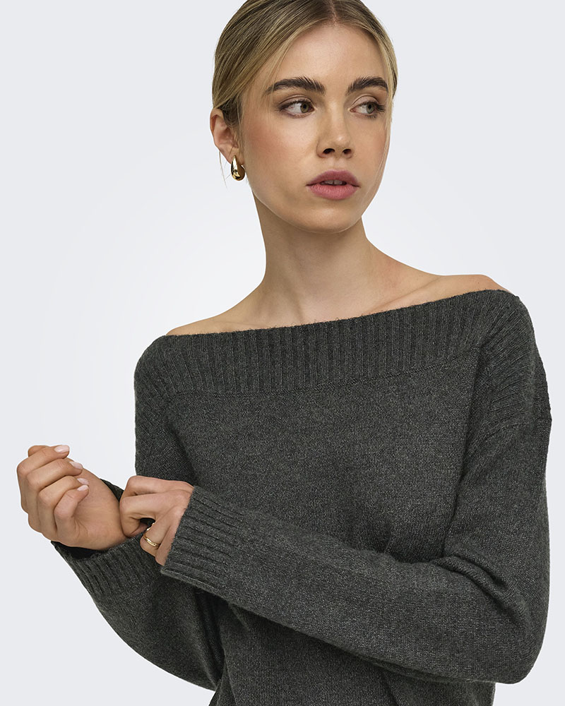 ONLY ONLKATIA LS BOATNECK CC KNT - 15374823