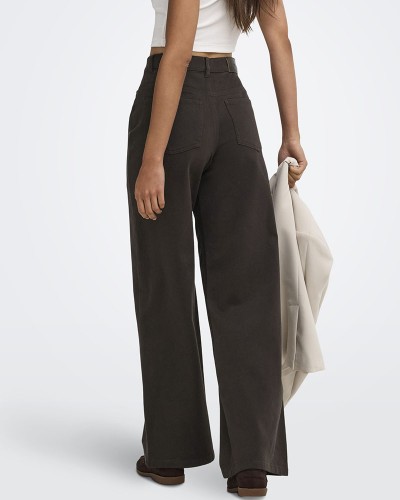 ONLY ONLMADISON-SILLE HW WIDE PANT CC PNT - 15376942