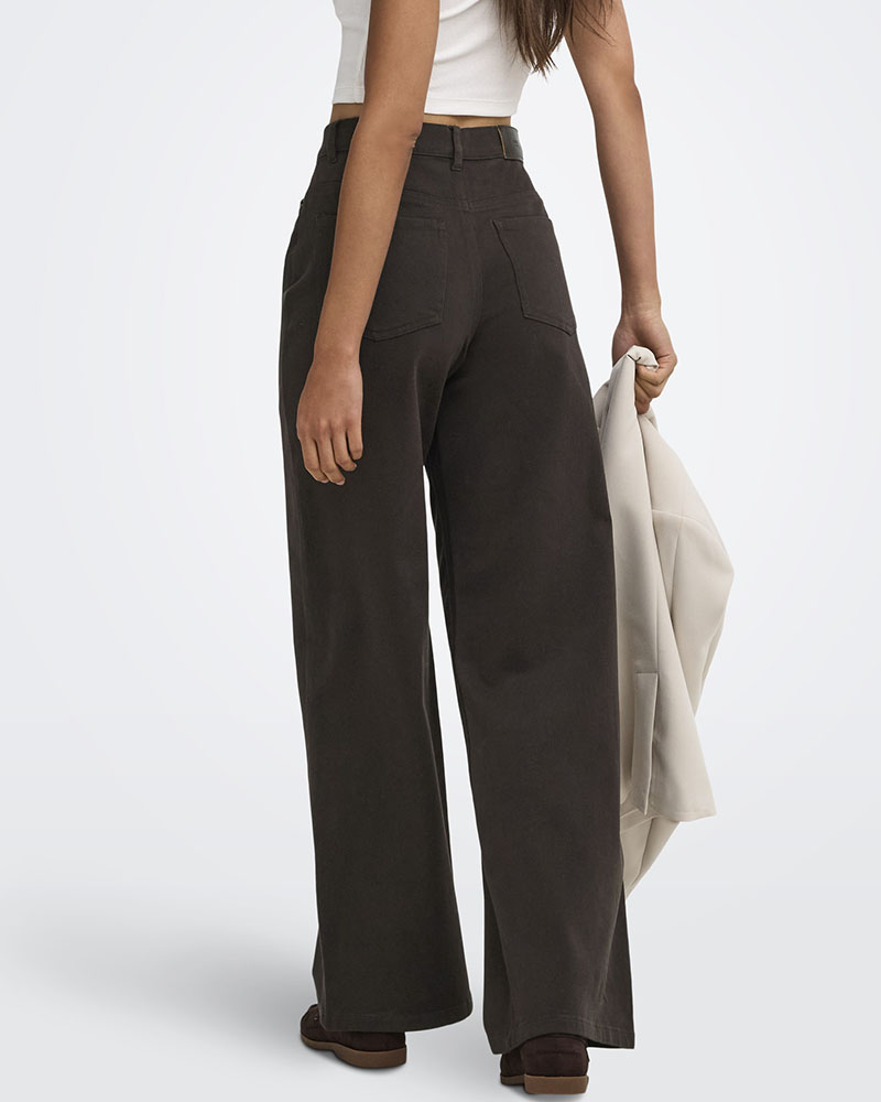 ONLY ONLMADISON-SILLE HW WIDE PANT CC PNT - 15376942