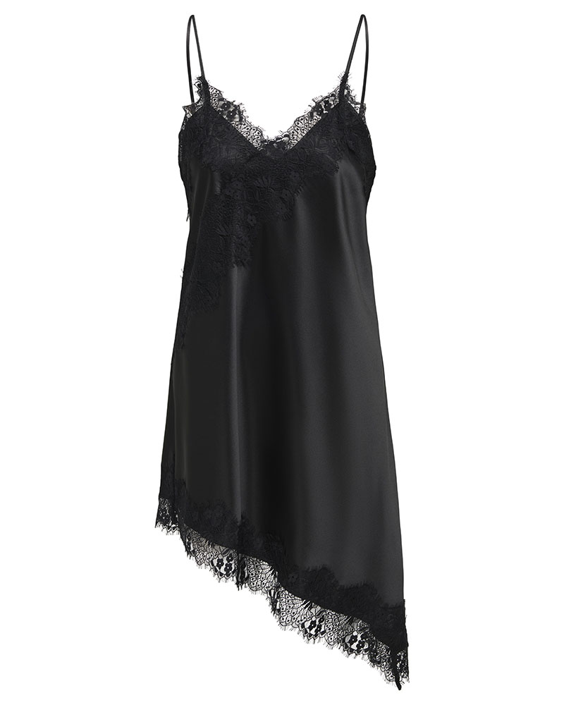 ONLY ONLINDONA STRAP SATIN LACE DRESS WVN - 15382051