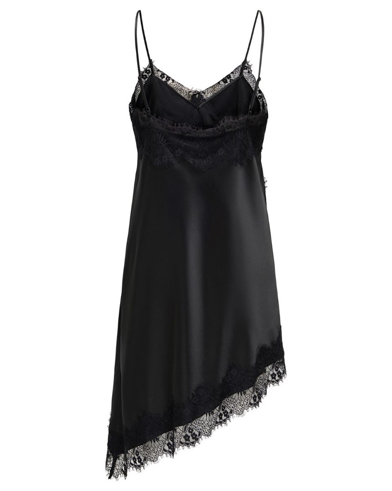 ONLY ONLINDONA STRAP SATIN LACE DRESS WVN - 15382051