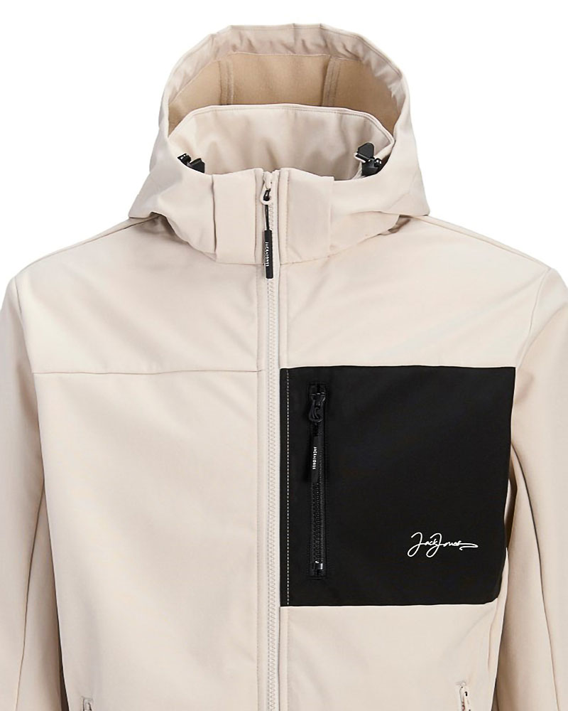JACK & JONES JJLUPO SOFTSHELL JACKET - 12298689