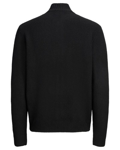 JACK & JONES JJSOHO OLLIE KNIT HIGH NECK ZIP CAR SN - 12298535