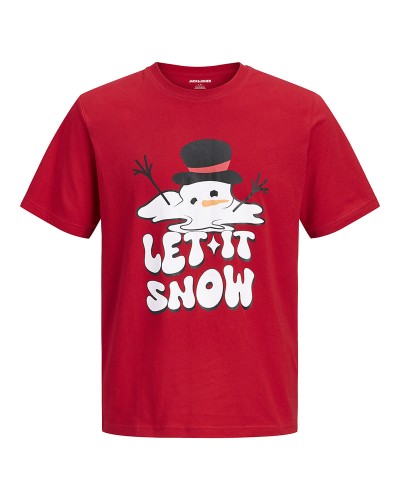 JACK & JONES JJXMAS FUN TEE SS CREW NECK - 12298483