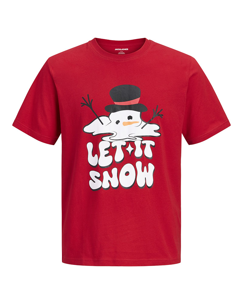 JACK & JONES JJXMAS FUN TEE SS CREW NECK - 12298483