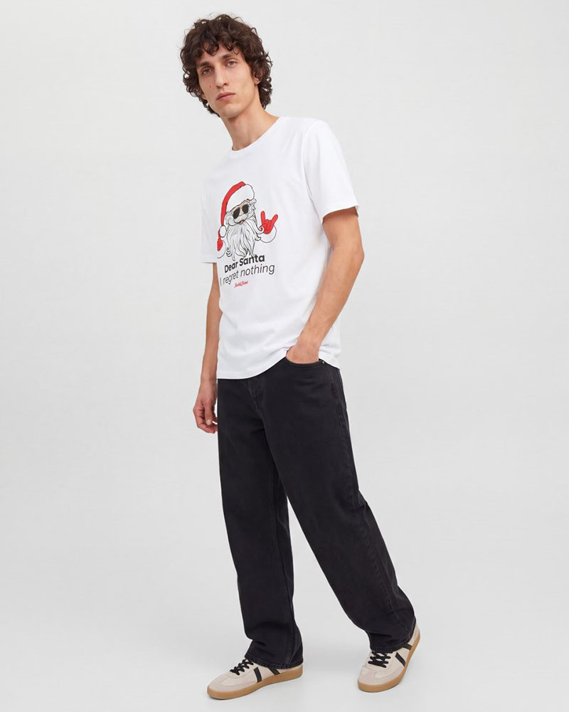 JACK & JONES JJXMAS FUN TEE SS CREW NECK - 12298483