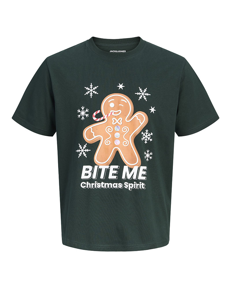 JACK & JONES JJXMAS FUN TEE SS CREW NECK - 12298483