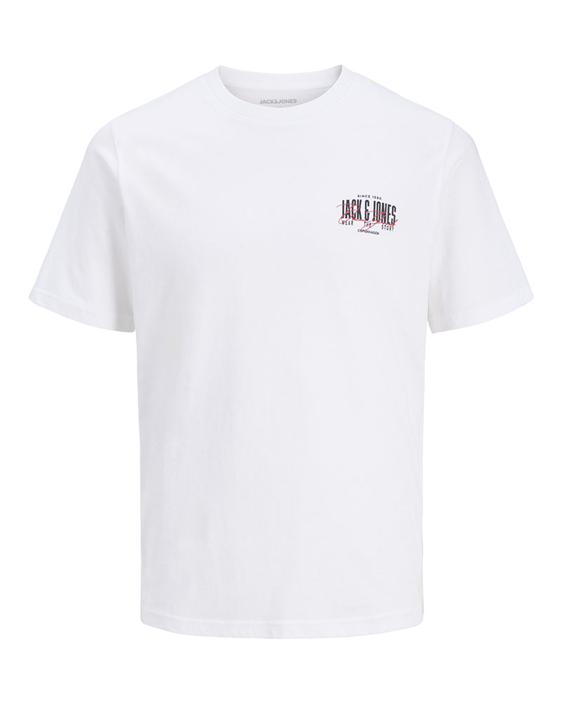 JACK & JONES JJAERO TEE SS CREW NECK - 12298488