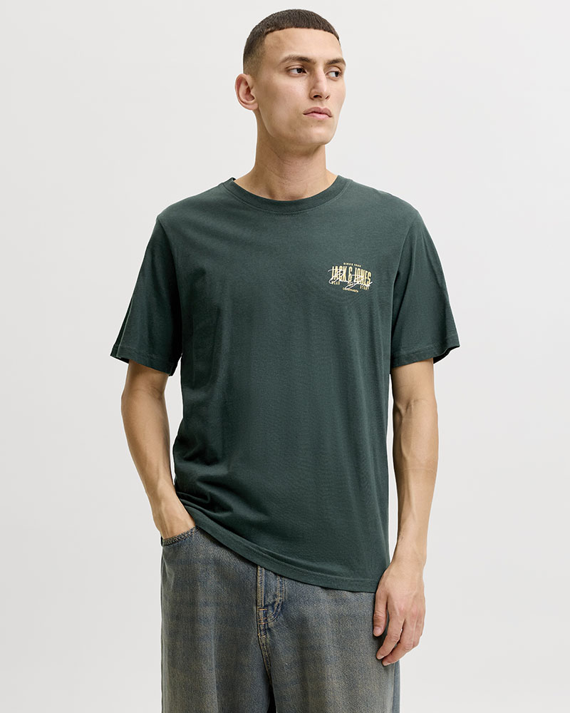 JACK & JONES JJAERO TEE SS CREW NECK - 12298488