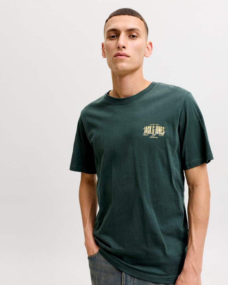 JACK & JONES JJAERO TEE SS CREW NECK - 12298488