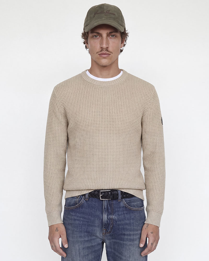 JACK & JONES JJLUKE KNIT CREW NECK AW26 - 12298521