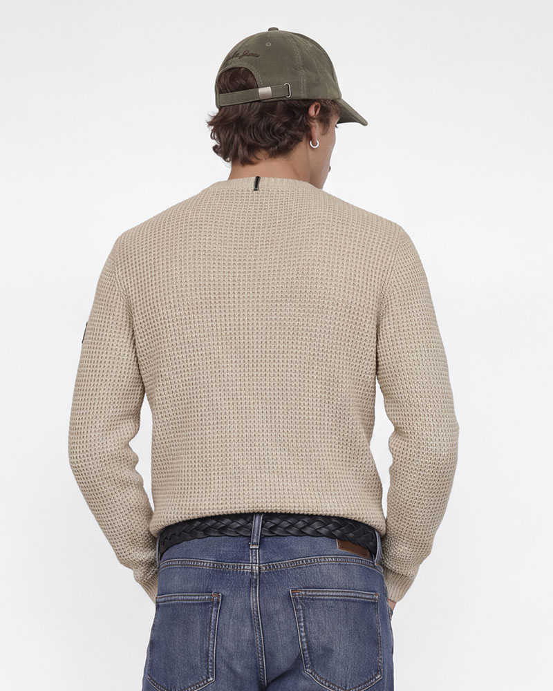 JACK & JONES JJLUKE KNIT CREW NECK AW26 - 12298521