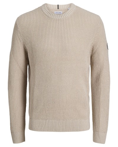 JACK & JONES JJLUKE KNIT CREW NECK AW26 - 12298521