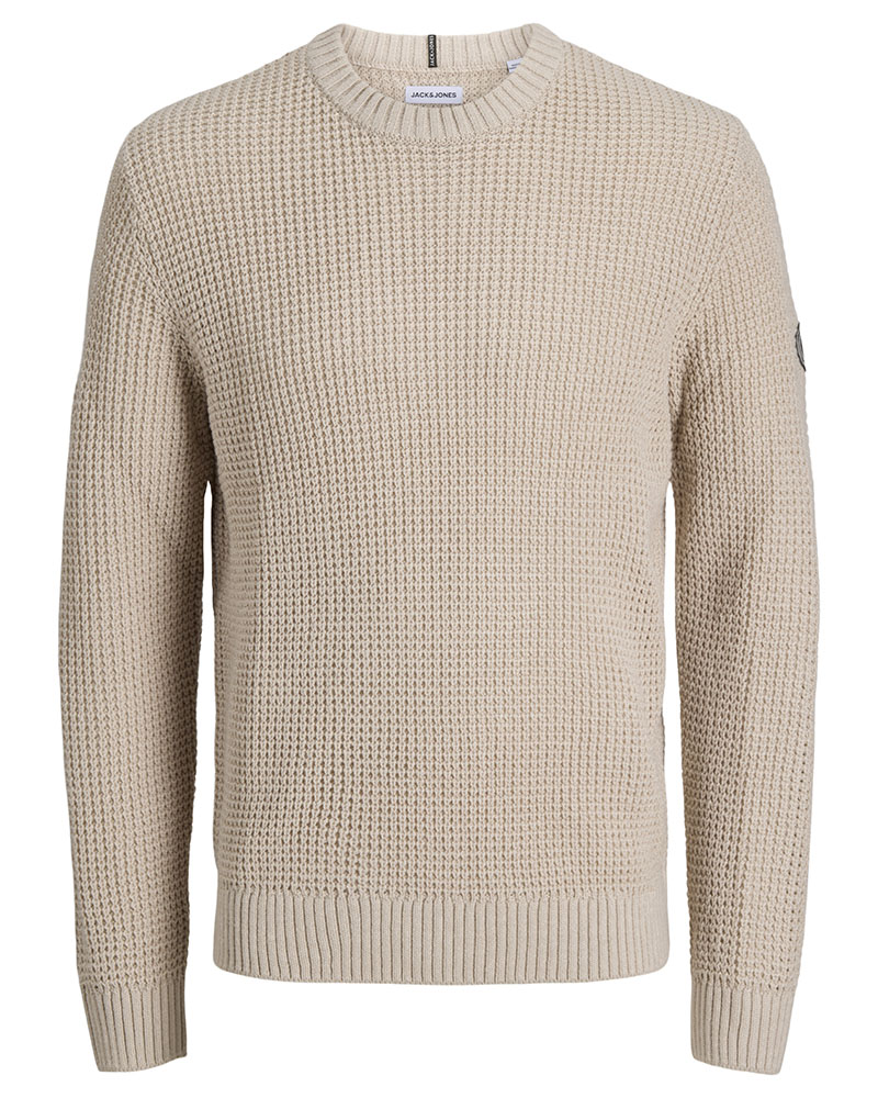 JACK & JONES JJLUKE KNIT CREW NECK AW26 - 12298521