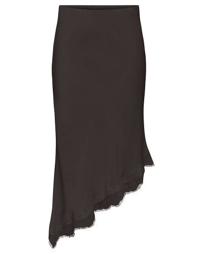 ONLY ONLFARAYA SATIN LACE SKIRT WVN - 15380116