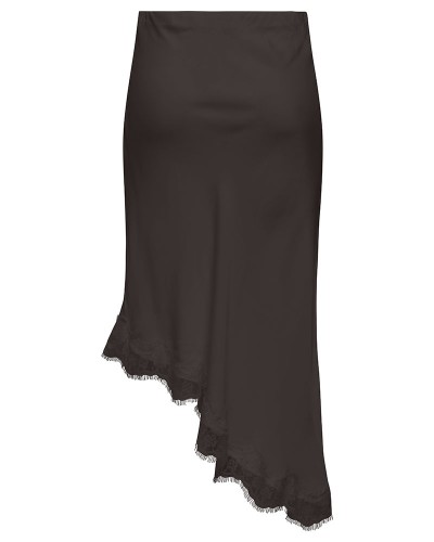 ONLY ONLFARAYA SATIN LACE SKIRT WVN - 15380116
