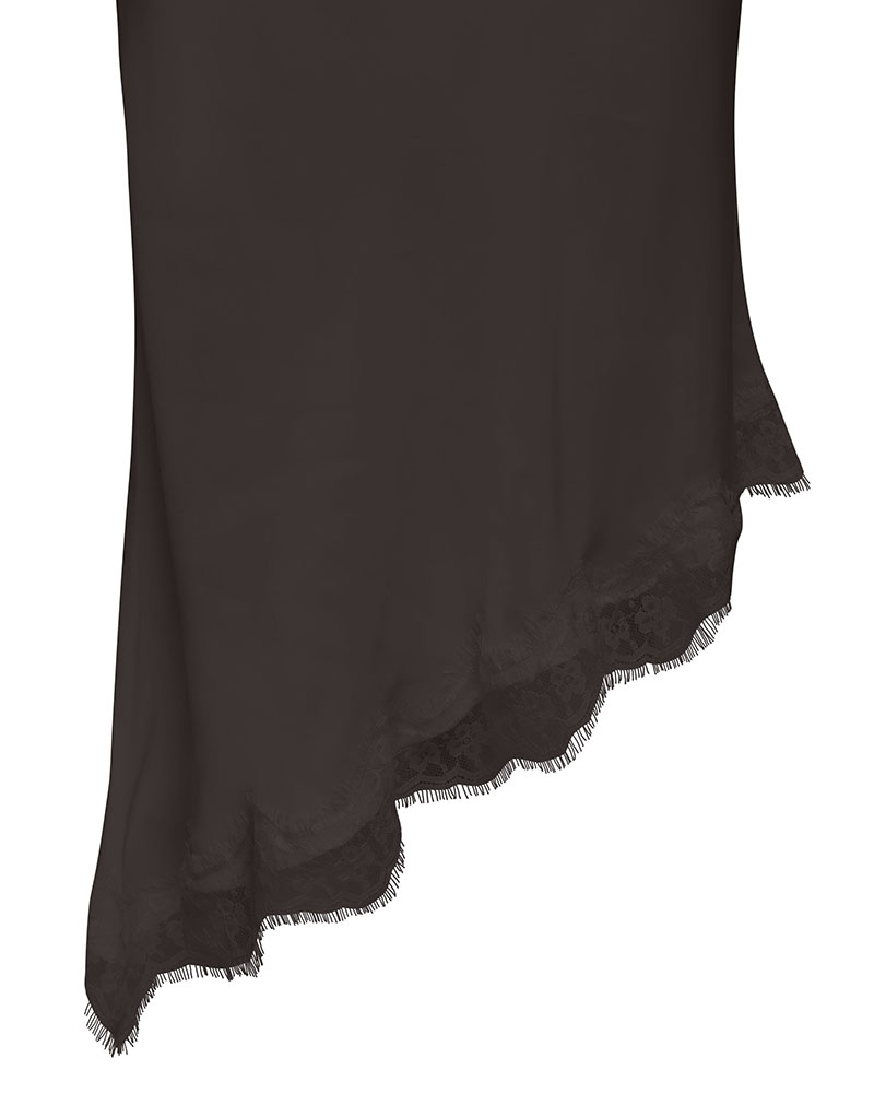 ONLY ONLFARAYA SATIN LACE SKIRT WVN - 15380116
