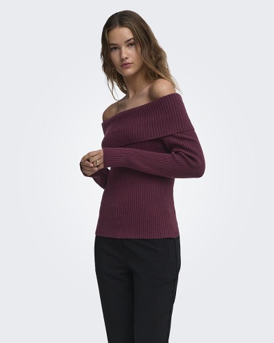 ONLY ONLKATIA LIFE LS OFF SHOULDER KNT NOOS - 15311830