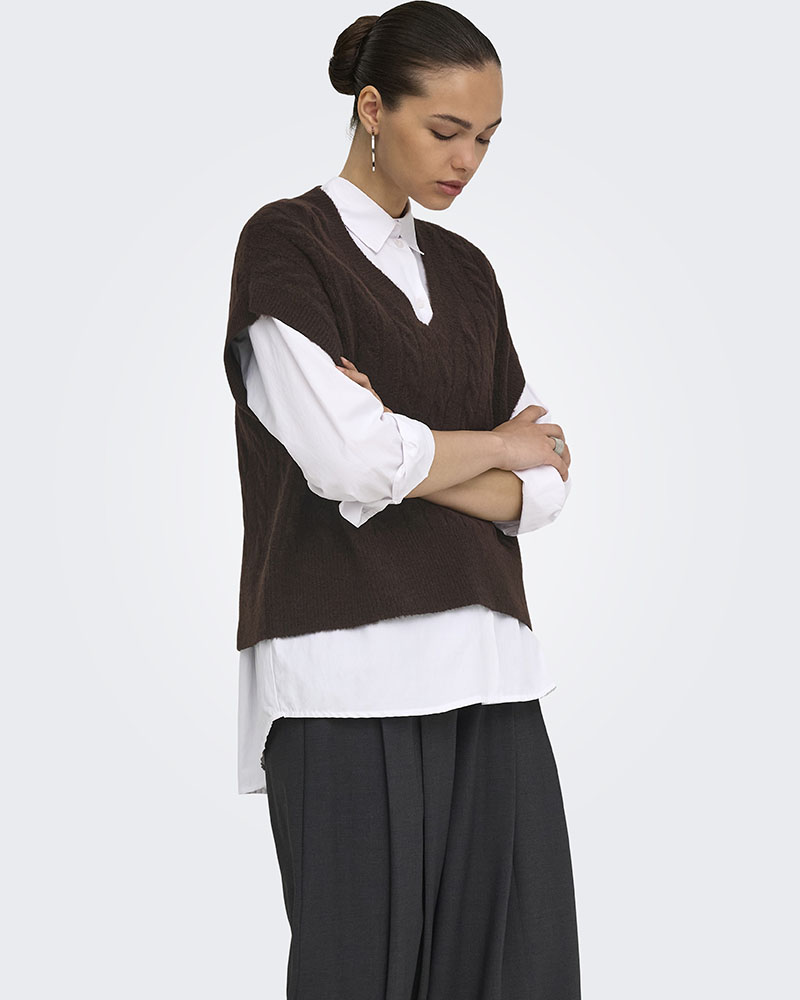 ONLY ONLMELODY VEST KNT NOOS - 15249328