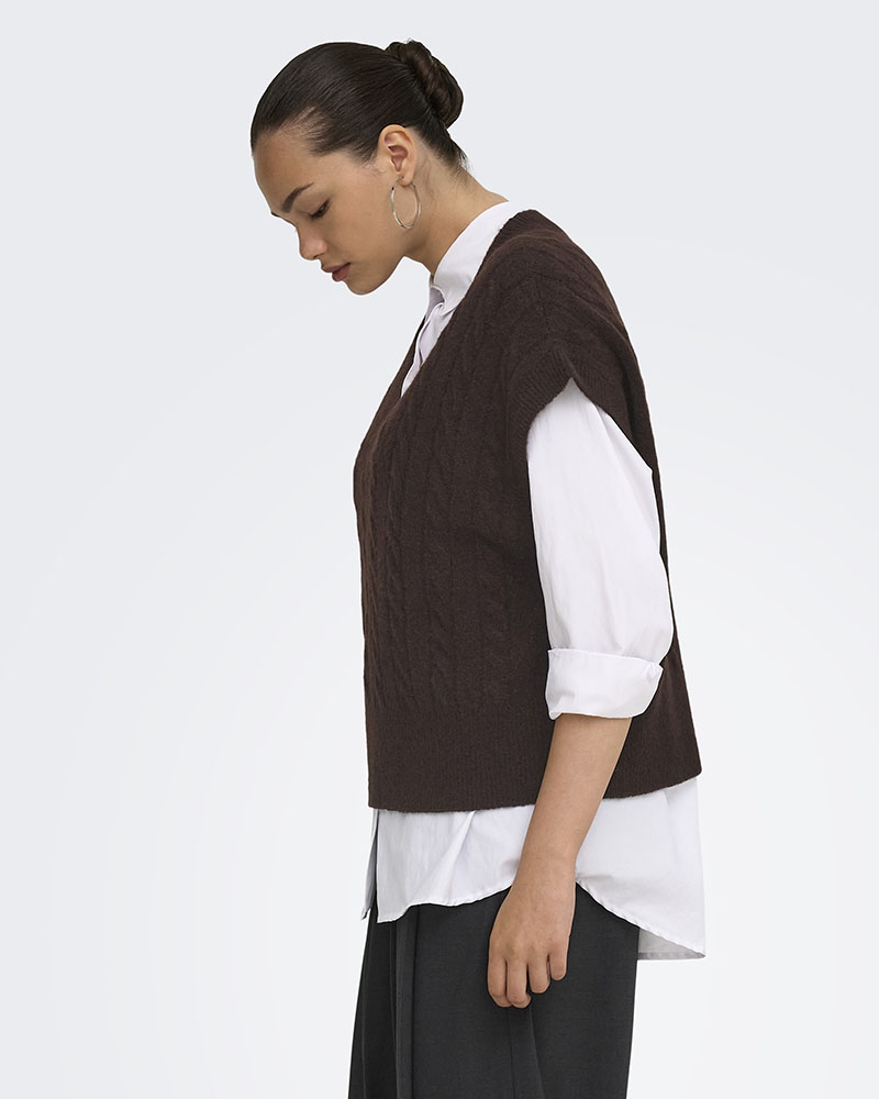 ONLY ONLMELODY VEST KNT NOOS - 15249328
