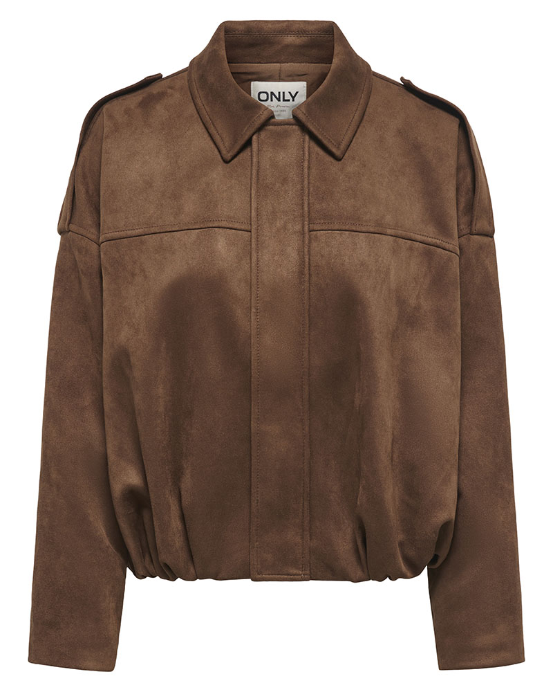 ONLY ONLMOON-STINA FAUX SUEDE BOMBER PNT NOOS - 15381024