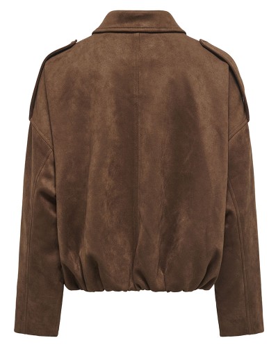 ONLY ONLMOON-STINA FAUX SUEDE BOMBER PNT NOOS - 15381024