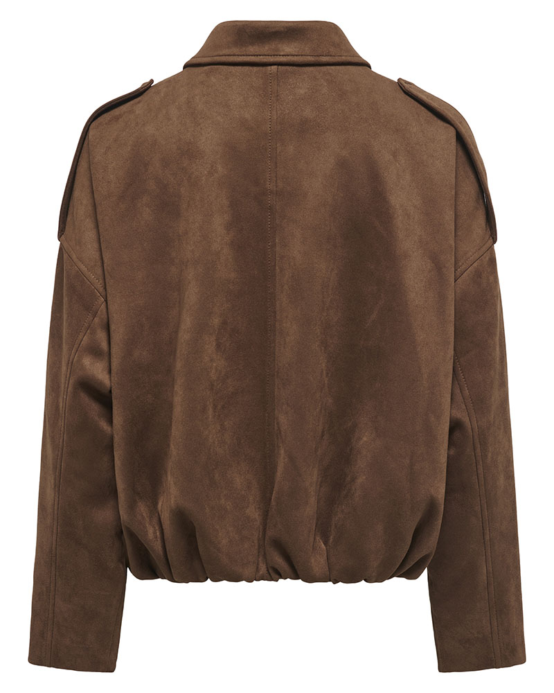 ONLY ONLMOON-STINA FAUX SUEDE BOMBER PNT NOOS - 15381024