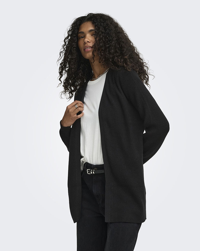 ONLY ONLMARY LS OPEN RIB CARDI KNT - 15379258