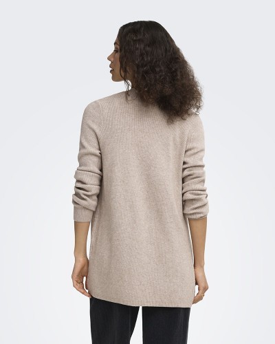 ONLY ONLMARY LS OPEN RIB CARDI KNT - 15379258