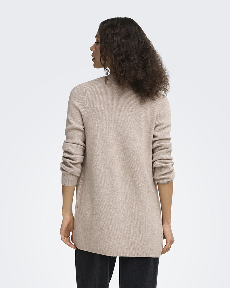 ONLY ONLMARY LS OPEN RIB CARDI KNT - 15379258