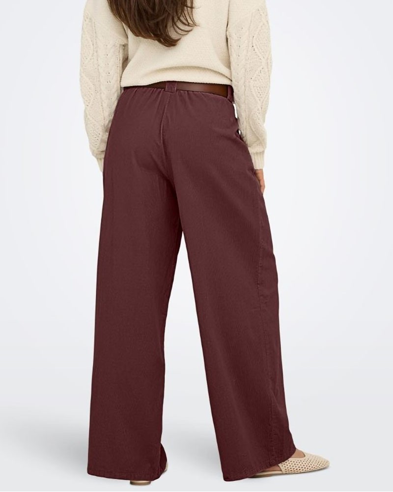 ONLY ONLSVEA-NESSA MW CORD WIDE PANT CC TLR - 15351309