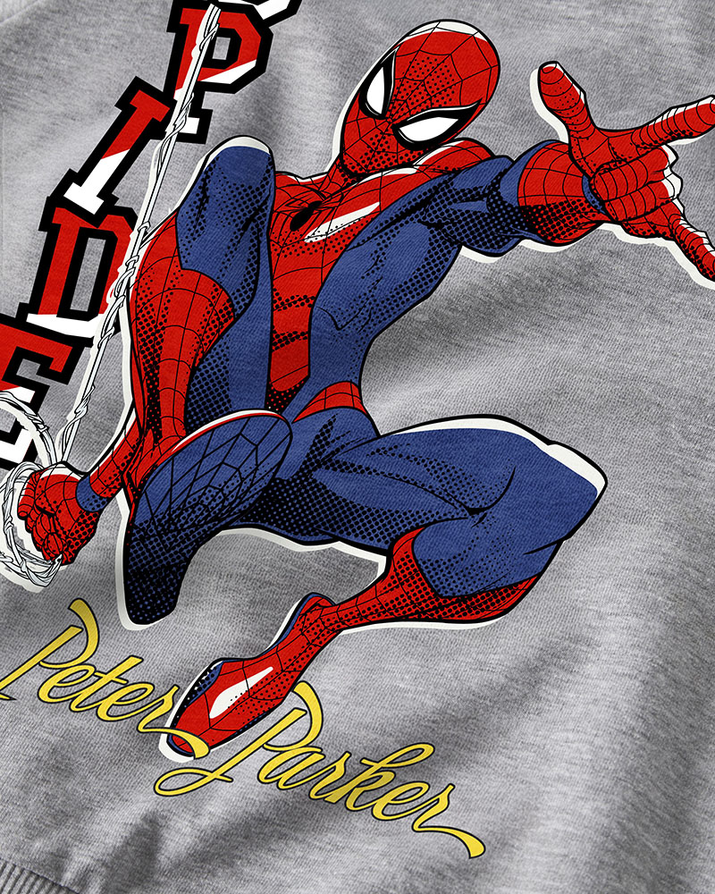 NAME IT NMMOLINDO SPIDER NREG SWEAT BRU MAR - 13262062