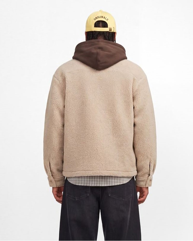JACK & JONES JORBLEECKER TEDDY OVERSHIRT LS - 12286161 JACK & JONES JORBLEECKER TEDDY OVERSHIRT LS - 12286161