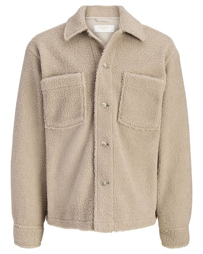 JACK & JONES JORBLEECKER TEDDY OVERSHIRT LS - 12286161 JACK & JONES JORBLEECKER TEDDY OVERSHIRT LS - 12286161
